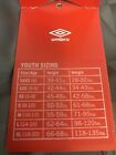 New Umbro Soccer Athletic Gym Shorts Black Youth Xs  6-8 