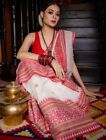 Traditional Wear Cotton Handloom Saree Bollywood Traditional Ethnic Wear