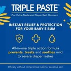 Triple Paste Diaper Rash Cream Hypoallergenic Medicated Ointment For Babies 8 Oz