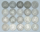 Half Roll Of 20 Liberty V Nickels--nice Variety Of Dates 
