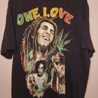 Vintage Bob Marley Shirt Rap Tee Mens 3xl