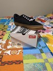 Vans Skate Chukka Low Men s 7 5 Black Canvas Lace-up Sneakers Gum Rubber Sole