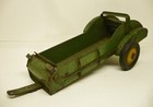 1950 Vintage John Deere Manure Spreader Implement Wagon Heavy Metal Rare Tires