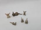 Miniature Ceramic Bone China Mice Family Of 6