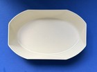 Air Canada Airlines White Plastic Octagonal Dish - Maple Leaf Logo