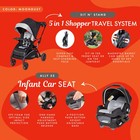 Baby Trend Sit N  Stand 5-in-1 Stroller With Ally 35 Infant Car Seat  Moondust