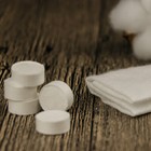 100- 500 Pcs Disposable Compressed Towel Tablet Cotton Wipes Gray Container Bag