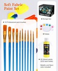 Fabric Paint  20 Colors Permanent Soft Fabric Paint Set For Clothes In Bottle   