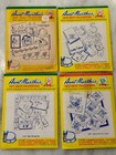 Vintage Aunt Martha   s Hot Iron Transfers     Lot Of 28     Embroidery Patterns