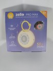 Zello Portable Pro Max  White Noise Machine  Baby Sleep Aid  Night Light