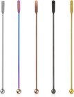Coffee Stick Stainless Steel Swizzle Stick Reusable Metal Stir Sticks Cocktai   
