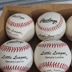 Rawlings Official Major League Baseball Romlb Leather 9in White red 12 Pack