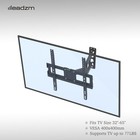 Full Motion Tv Wall Mount Swivel Bracket Tilt 32 42 46 50 55 60 65  Flat Screen