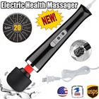 Handheld Massager Wand Vibrating Massage Magic Full Body Therapy Motor 20 Speed  