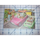 Vintage Alfred Mainzer Anthropomorphic Cats Cars Postcard 4991 Belgium Deckled