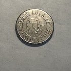 Big Bear Lake Good Luck Souvenir Lucky Horseshoe Wishbone Stars Token Coin