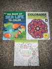 Adult Coloring Book   Pen marker Lot  Pilot G2  Le Pen  Sealife  Flower Some New