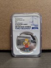 2019 The Simpsons Bart Simpson Proof  1 1oz Silver Coin Ngc Pf 70 Er Pf70