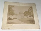Antique American Political Landscape Us Capitol Washington Dc Cabinet Photo 1899