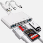 5 In 1 Memory Card Reader Usb 3 0 Otg Adapter Sd Card Reader For Iphone ipad pc