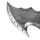 God Of War Twin Blade Kratos Sword Set With Plaque  silver 