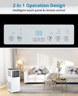 8000btu Portable Air Conditioners Portable Ac Unit 4-in-1 Function 350 Sq ft