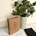 Bible Cases W detachable Wristlet Strap  Pu Leather Water Resistant Floral Cover