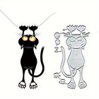 Poor Kitty Scratch Post Metal Cutting Dies - Cat Theme Scrapbooking   Cardmaking