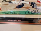 Derek Jeter Autographed  what s Up Doc  Looney Tunes Animated Cel Se36 100 1999