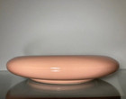 Vintage Planter Cookson Pottery Blush Pink Shallow Bowl 1 Foot Wide Succulents