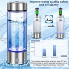 2025 Upgrade Hydrogen Water Bottle Rechargeable Hydrogen Rich Glass For Home