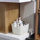 4 Pcs Weave Basket Storage Organizer Bins Portable Stackable Weave Storage Boxes
