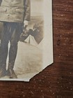 Antique Real Photo Postcard Rppc Wwi Soldier In Dress Uniform Army Military 