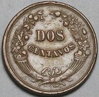 1938-c Peru Dos 2 Centavos Au Radiant Sun Coin  25050603r 