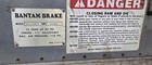 Bantam 12 Ton Pneumatic Press Brake 24    Sheet Metal Bender Industrial Usa