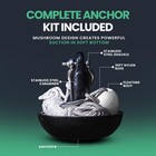 Newport 10lb Mushroom Anchor Kit W bag Rope Buoy   Stainless Hardware