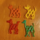 Vintage Cereal Premium Stretch Pets Dog Horse Cat Giraffe Hong Kong Lot Of 4