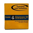 2x Vintage Kodak Type G Ektachrome 160 Color Movie Film Super 8 Cartridge Nib