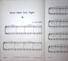 Famous Christmas Songs  Arranged For The Young Pianist  1914 Vintage Sheet Music