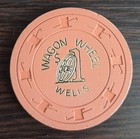  1 Wagon Wheel Casino Wells  Nv  Hot Stamp Casino Chip