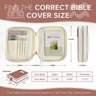 Bible Cover Bible Book Cover Bible Case For Women Men Canvas Carrying Case Book