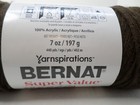 Bernat Super Value Yarn   7oz        Lot Of 2    Chocolate