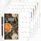 2027-2028 Vintage Blooms Small Monthly Pocket Planner