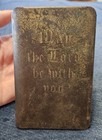 Vintage Wwii Soldiers Heart Shield Bible  may The Lord Be With You  Steel Cover