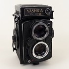 Yashica Mat 124g 6x6 Tlr Film Camera 80mm Lens Working Meter   Wide   Tele Lens