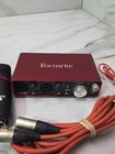 Focusrite Scarlett 2i2 Studio 2nd Gen Bundle Xlr Microphone Headphones Cables