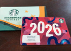 Starbucks  Card  Merry Christmas  Happy  Season Greeting Thailand 2026