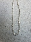 Vintage Taxco 925 Sterling Silver Ball- Cable Chain Link Necklace 16   81g