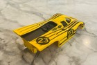 Aurora Afx Porsche 917  23 Custom Slot Car Body Yellow