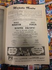 Mary Martin Ezio Pinza South Pacific Playbill April 1949 Majestic Theatre